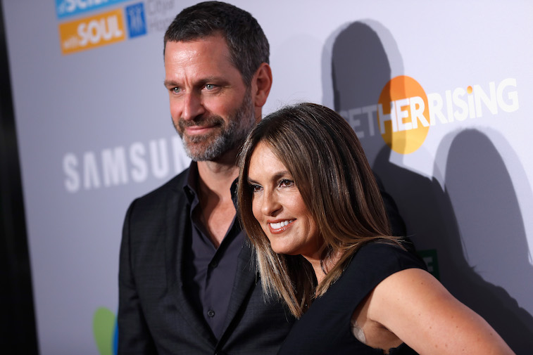 Peter Hermann and Mariska Hargitay