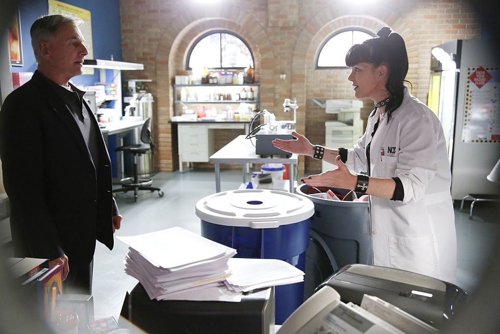 Mark Harmon and Pauley Perrette | Cliff Lipson/CBS via Getty Images