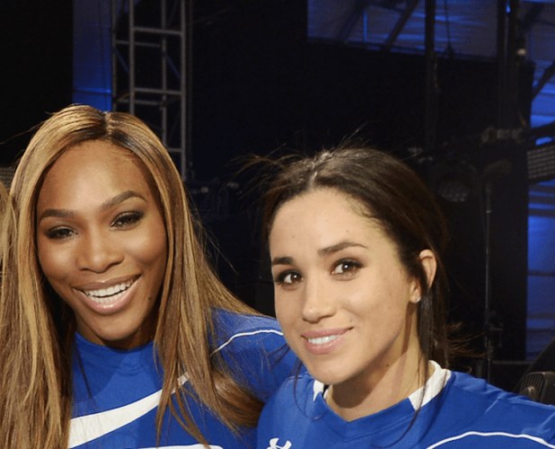 Serena Williams and Meghan Markle