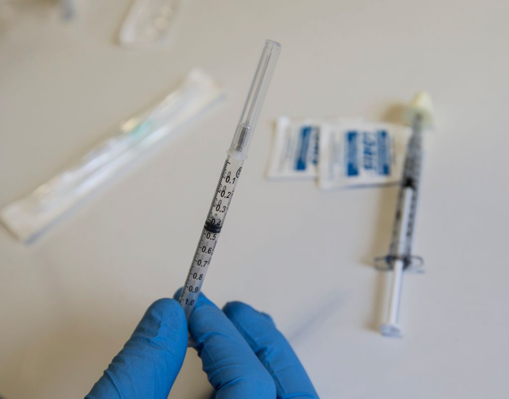 Naloxone, a drug given to people experiencing an opioid overdose