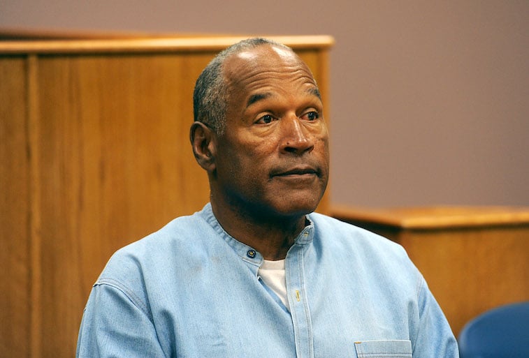 O.J. Simpson is glad to see things getting back to normal 