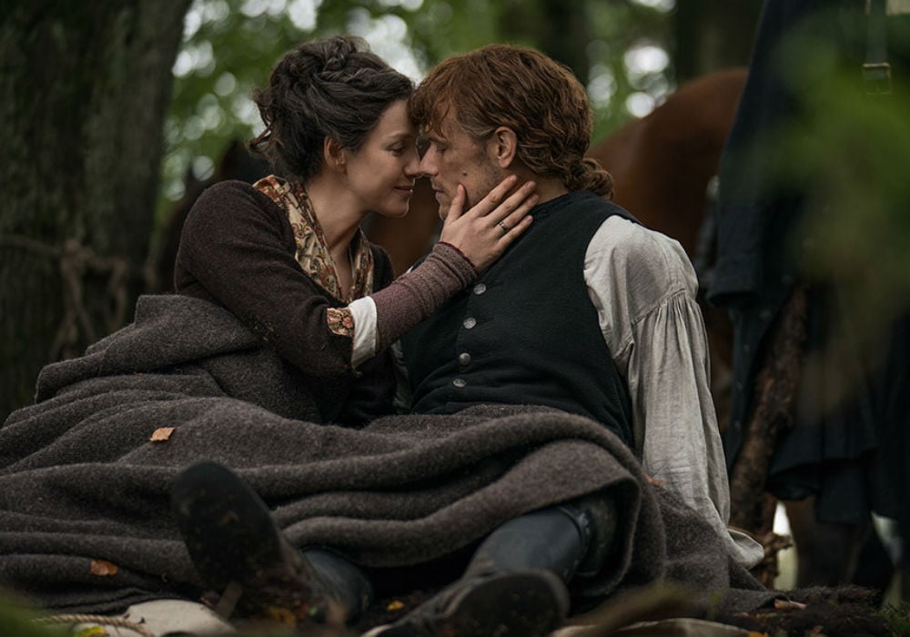 'Outlander' stars Caitriona Balfe and Sam Heughan
