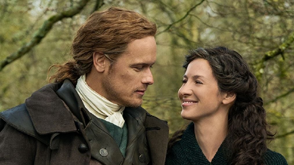 'Outlander' stars Sam Heughan and Caitriona Balfe