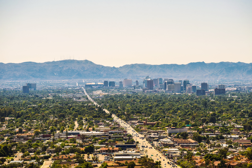 Phoenix Arizona skyline