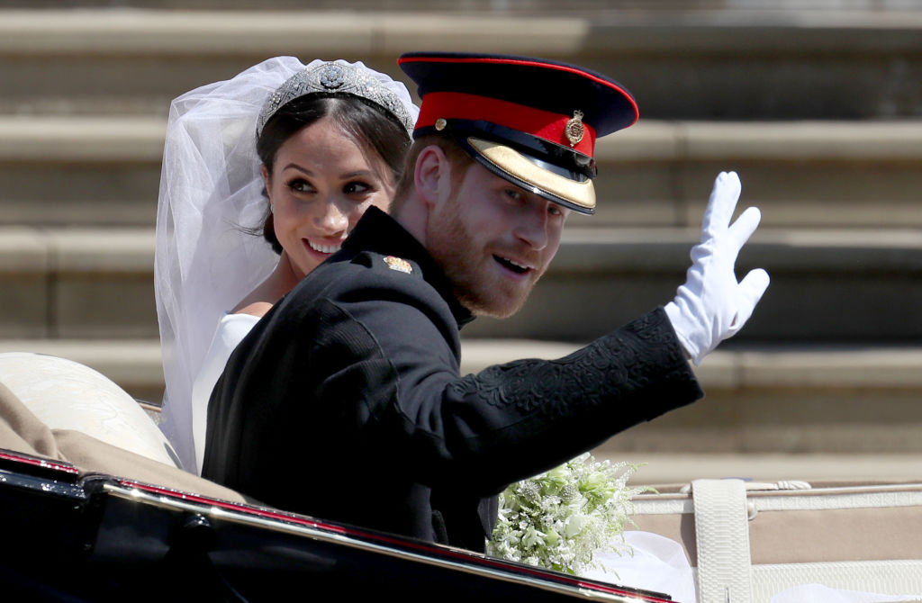 Prince Harry and Meghan Markle's royal wedding | Jane Barlow/PA Images via Getty Images