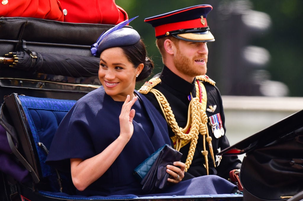 Prince Harry and Meghan Markle Trooping The Colour 2019