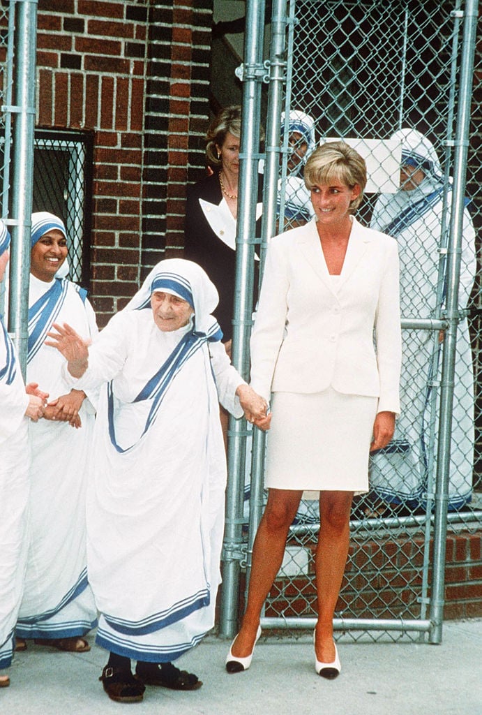 Princess Diana and Mother Teresa