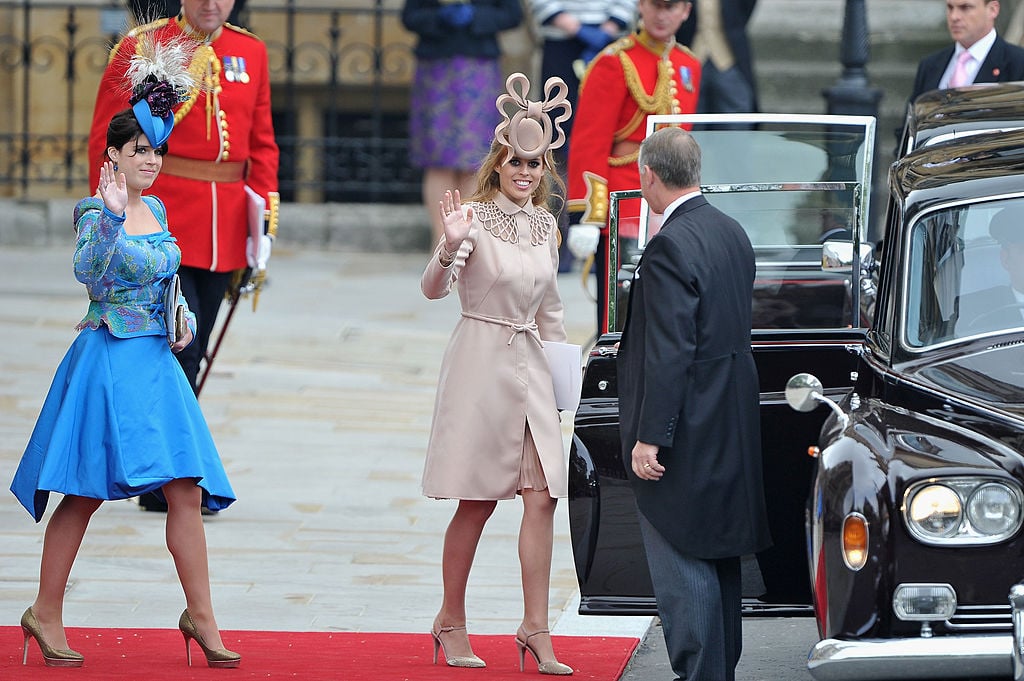 Princess Eugenie and Princess Beatrice at Royal Wedding