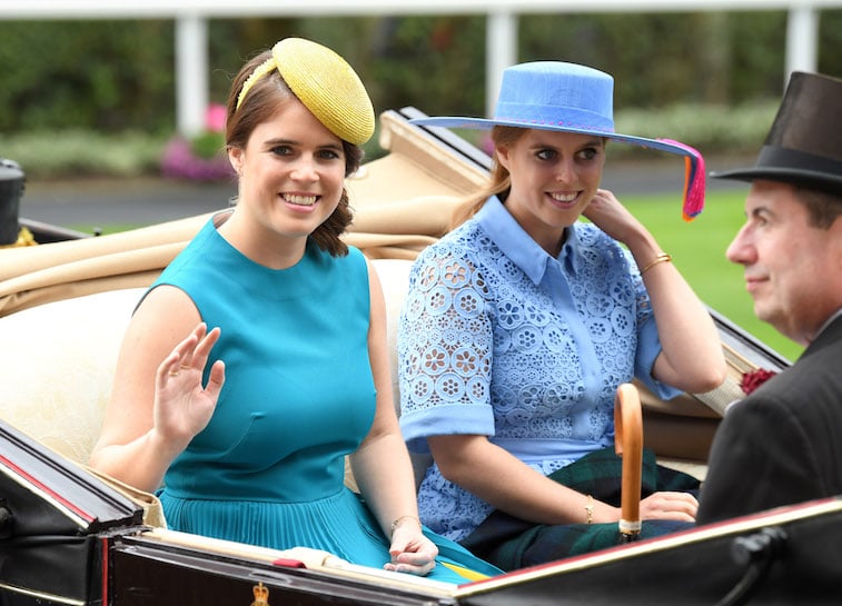 Princess Eugenie of York and Princess Beatrice of York