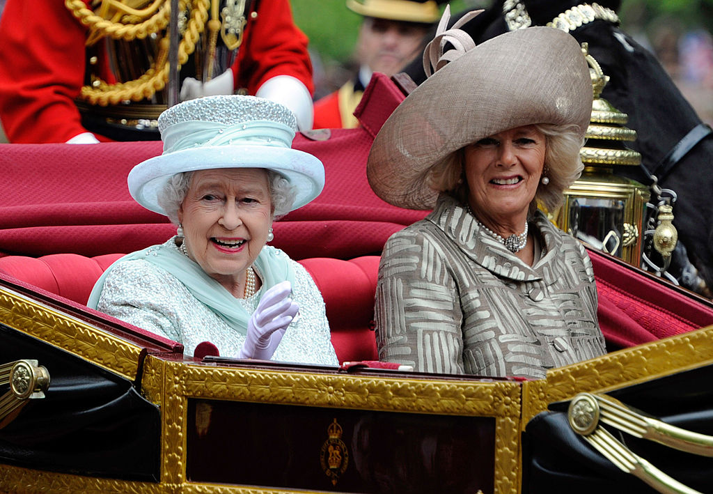 Camilla Parker Bowles and Queen Elizabeth