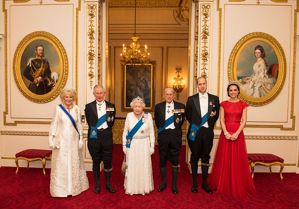 Prince Charles, Queen Elizabeth, Prince William