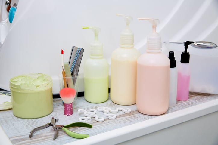 Pedicure station