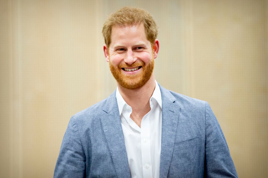 Prince Harry at Launch Of The Invictus Games 2020 in The Hague