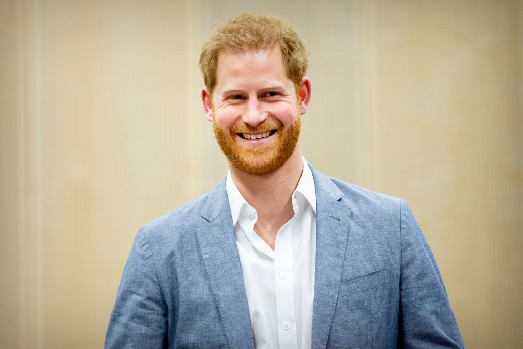 Prince Harry at Launch Of The Invictus Games 2020 in The Hague