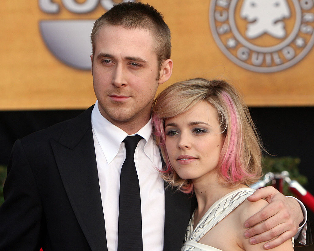 Actors Ryan Gosling and Rachel McAdams arrive on the red carpet of the 13th Annual Screen Actors Guild Awards, in Los Angeles, 28 January 2007.
