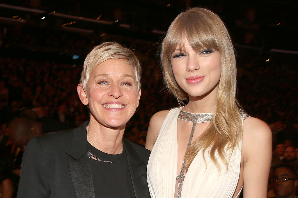 Why Ellen Degeneres Says She Is Proud Of Taylor Swift