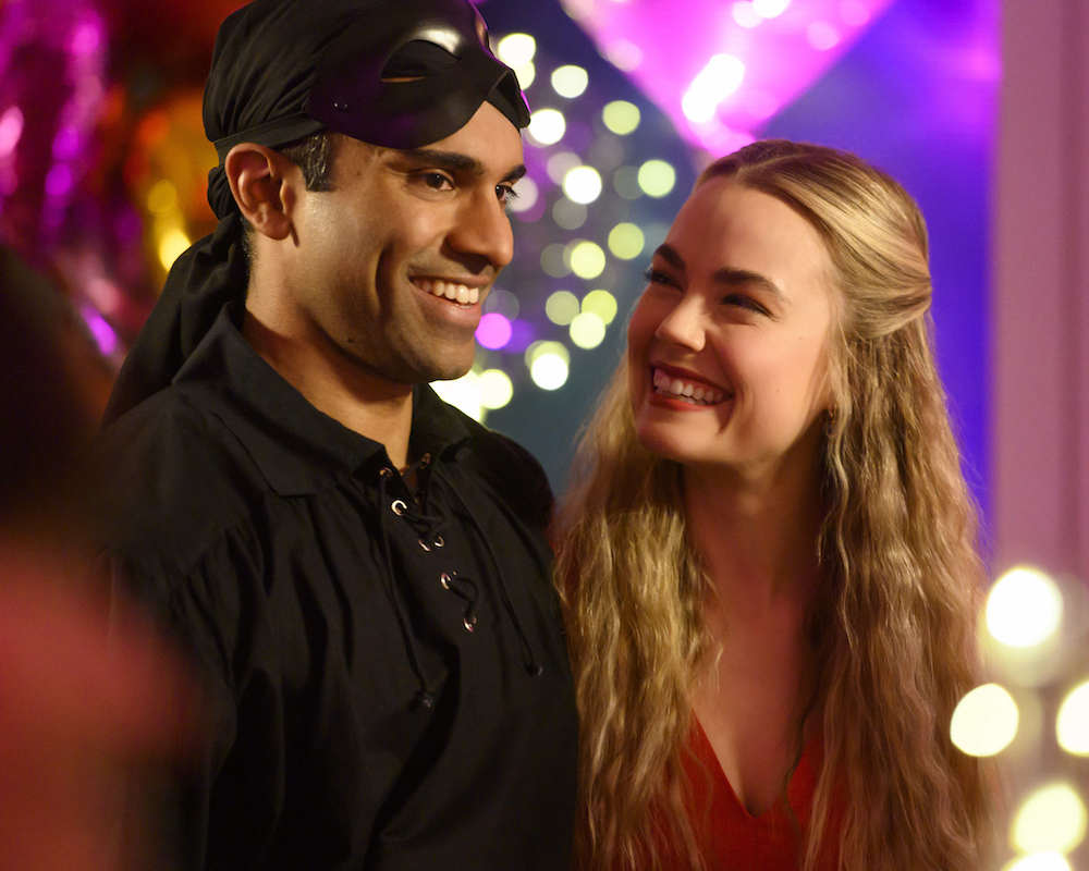 Nikesh Patel and Rebecca Rittenhouse