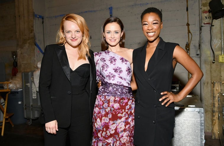 Elisabeth Moss, Alexis Bledel, and Samira Wiley 