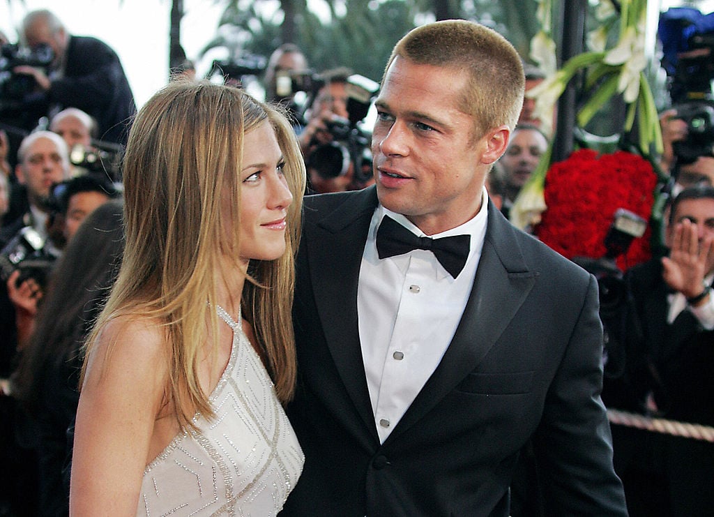 Jennifer Aniston and Brad Pitt