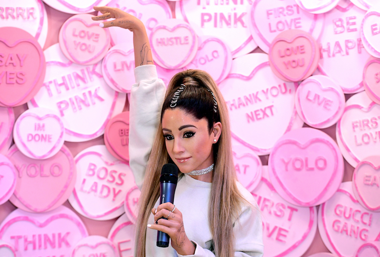 Ariana Grande's wax figure