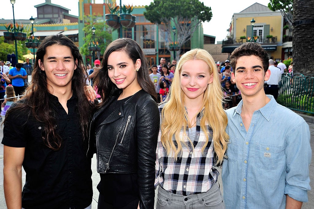 Booboo Stewart, Sofia Carson, Dove Cameron and Cameron Boyce of Disney's 'Descendants' |Jerod Harris/Getty Images