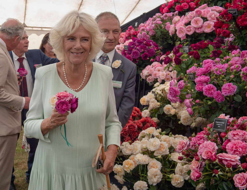 Camilla Parker Bowles, Duchess of Cornwall at Sandringham Flower Show 2019 at Sandringham House | Arthur Edwards - WPA Pool/Getty Images