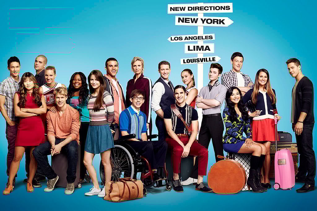 Harry Shum Jr., Jenna Ushkowitz, Mark Salling, Heather Morris, Chord Overstreet, Amber Riley, Melissa Benoist, Jacob Artist, Kevin McHale, Jane Lynch, Matthew Morrison, Darren Criss, Becca Tobin, Chris Colfer, Naya Rivera, Cory Monteith, Lea Michele and Dean Geyeron