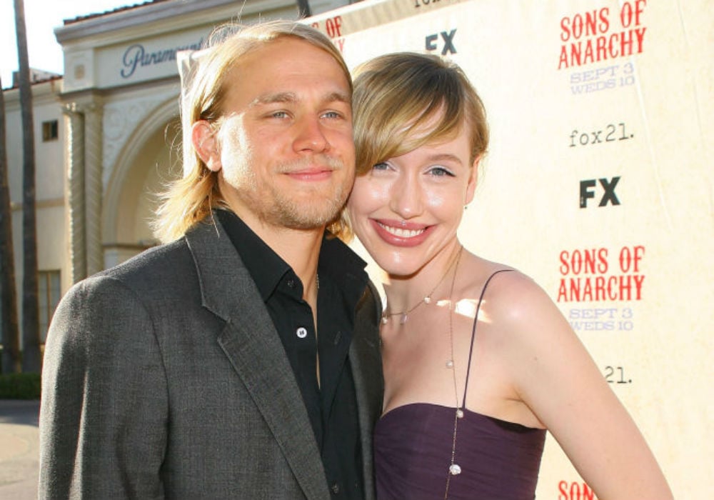 Charlie Hunnam and Morgana McNelis (2008)