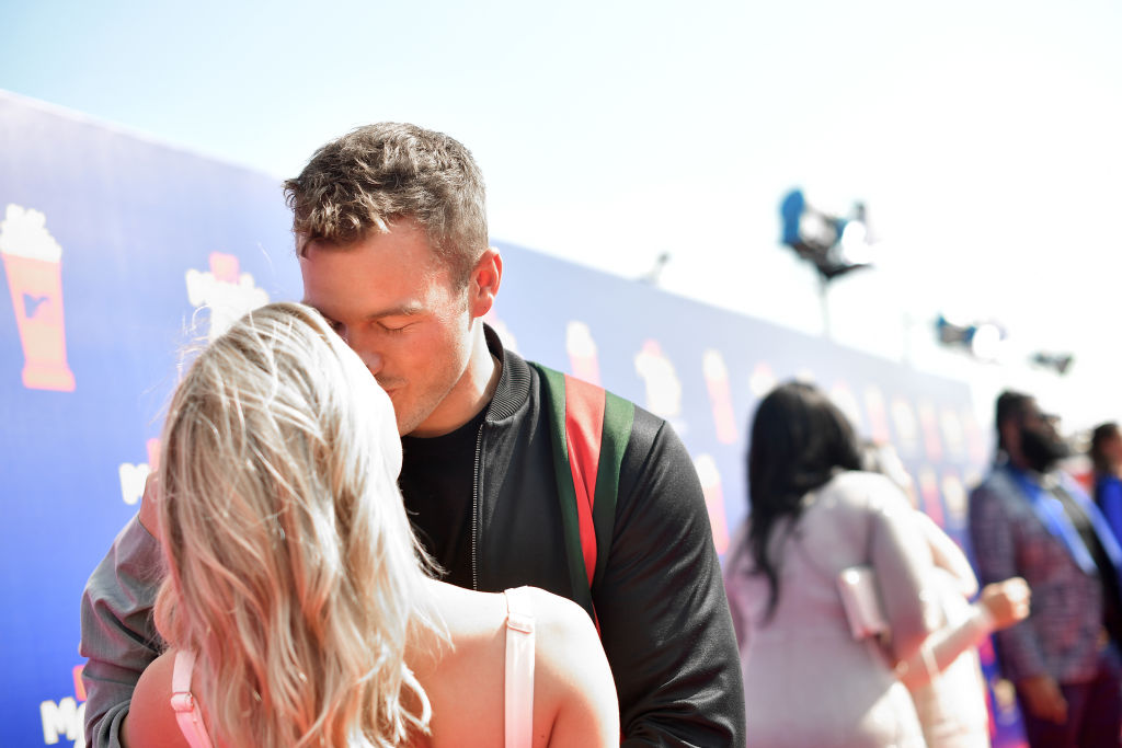Colton Underwood and Cassie Randolph | Matt Winkelmeyer/Getty Images for MTV