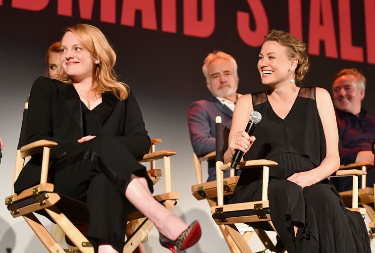 Elisabeth Moss and Yvonne Strahovski