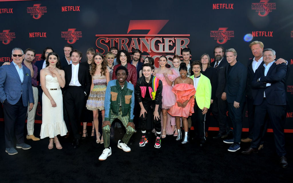 "Stranger Things" cast and crew