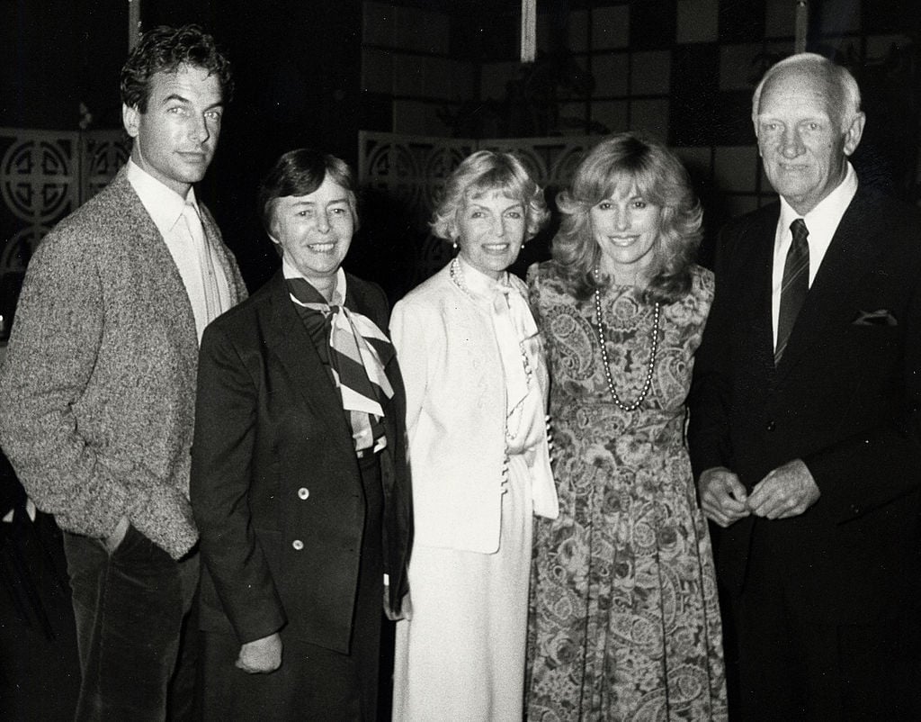 Mark Harmon, Kelly Harmon, Elyse Harmon, Kristin Harmon, and Tom Harmon