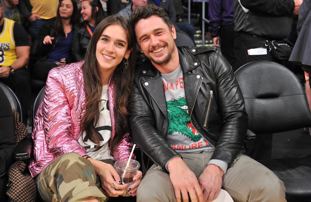Isabel Pakzad and James Franco