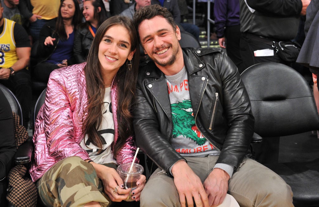 Isabel Pakzad and James Franco 