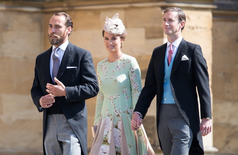 James Middleton, Pippa Middleton, and James Matthews