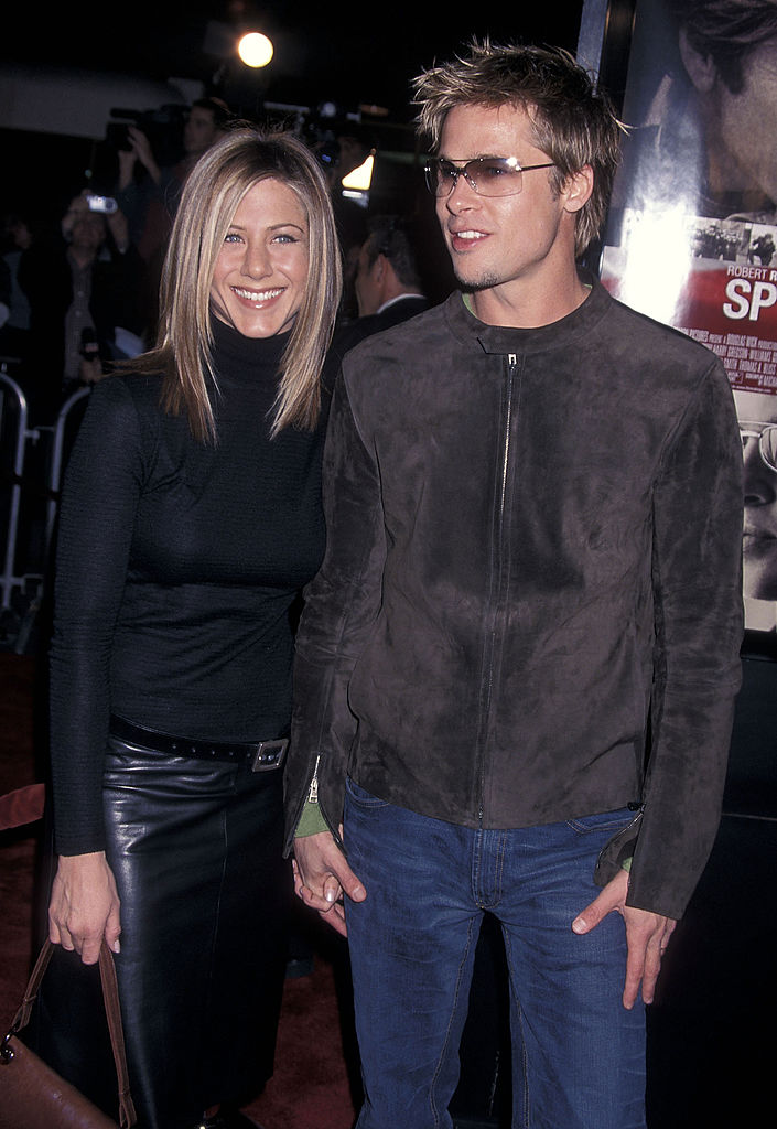 Jennifer Aniston and Brad Pitt