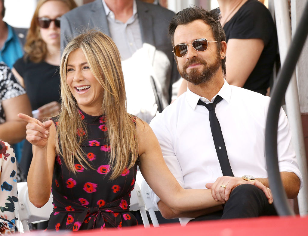 Jen Aniston and Justin Theroux