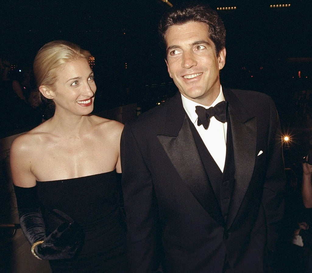 John F. Kennedy Jr. and his wife, Carolyn Bessette