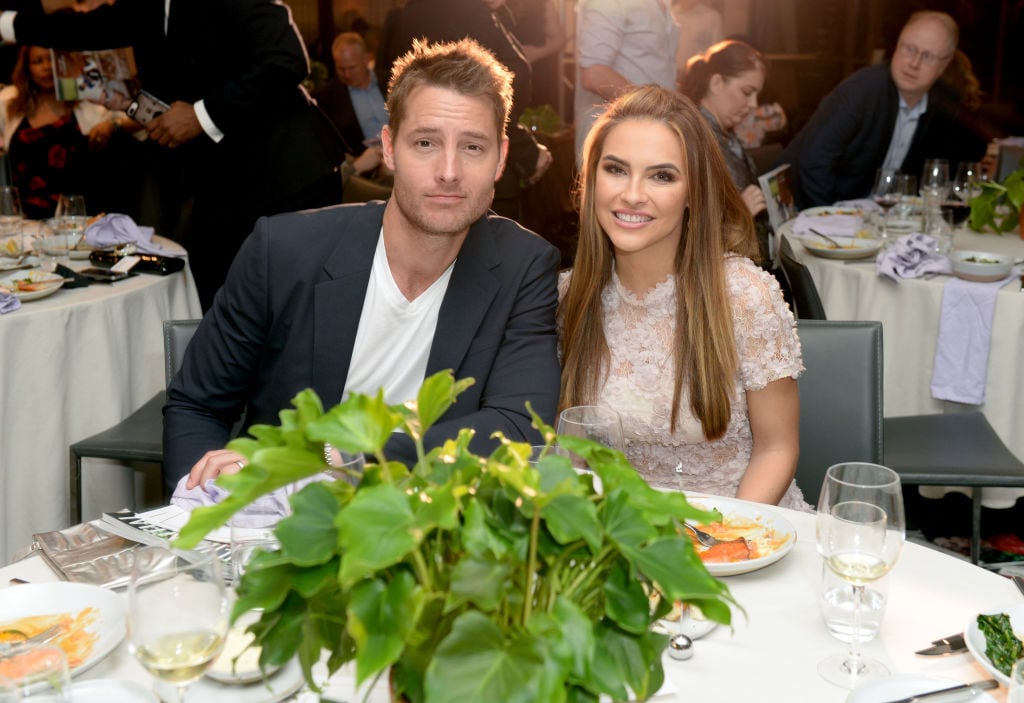Justin Hartley and Chrishell Stause