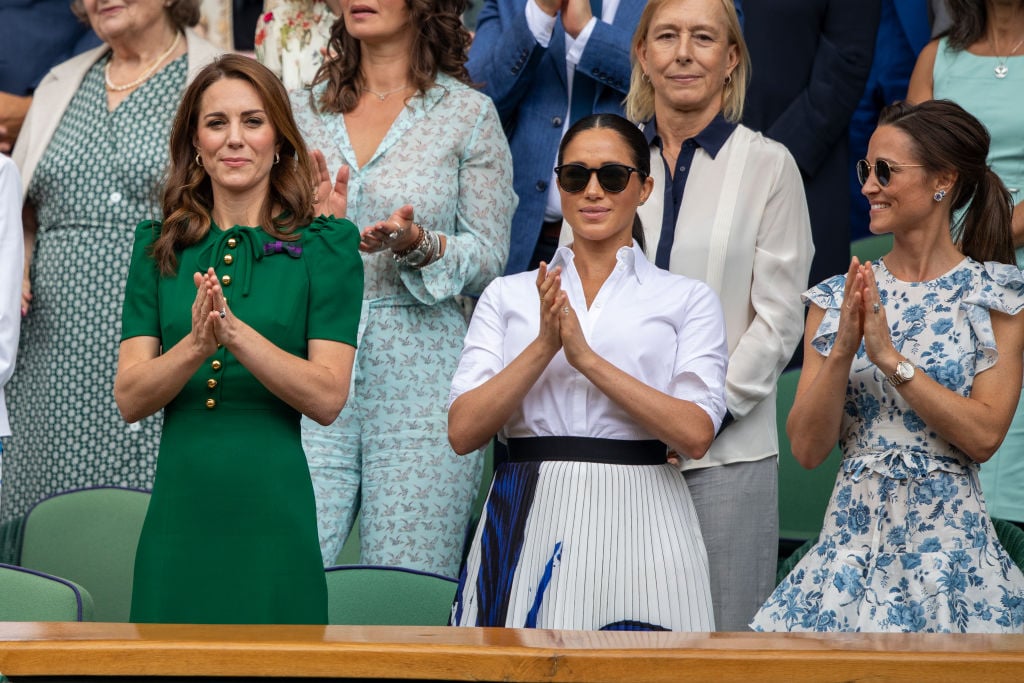 Kate Middleton, Meghan Markle, and Pippa Middleton