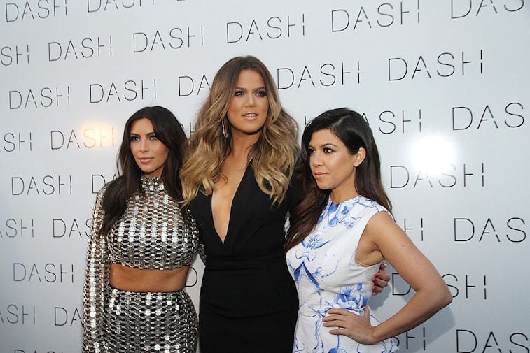 Kim, Kourtney, and Khloe Kardashian