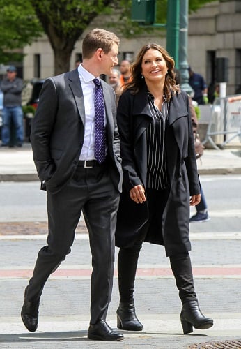 Mariska Hargitay and co-star