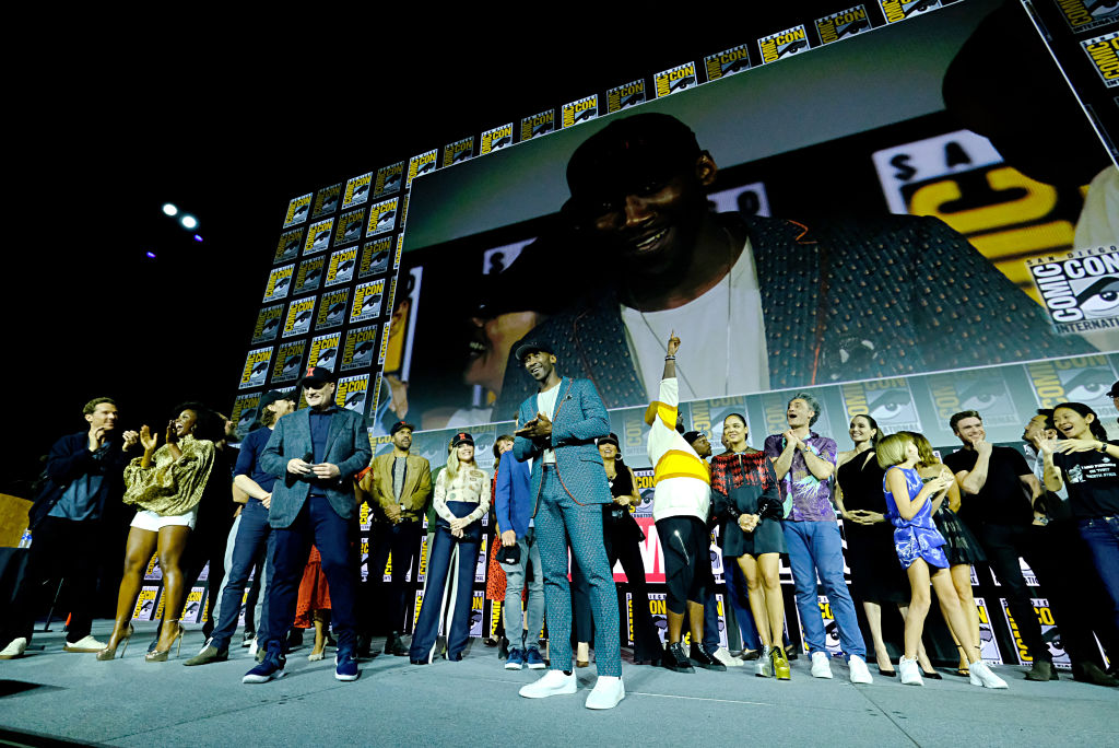 The Marvel crew at Comic-Con 2019