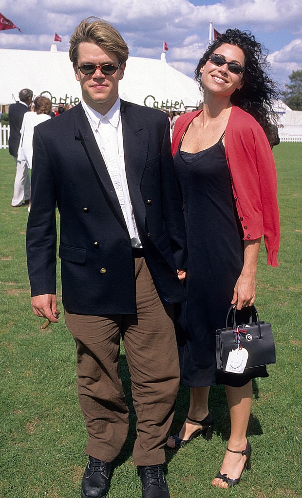 Matt Damon and Minnie Driver in 1997