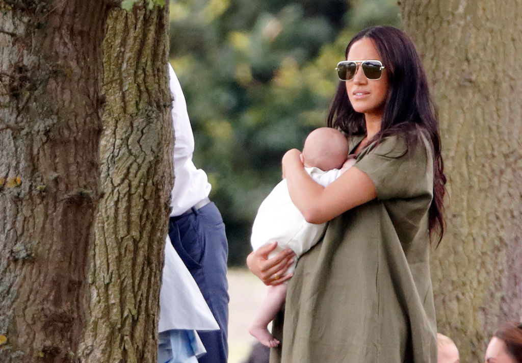 Meghan Markle held Archie at polo match and was mom shamed