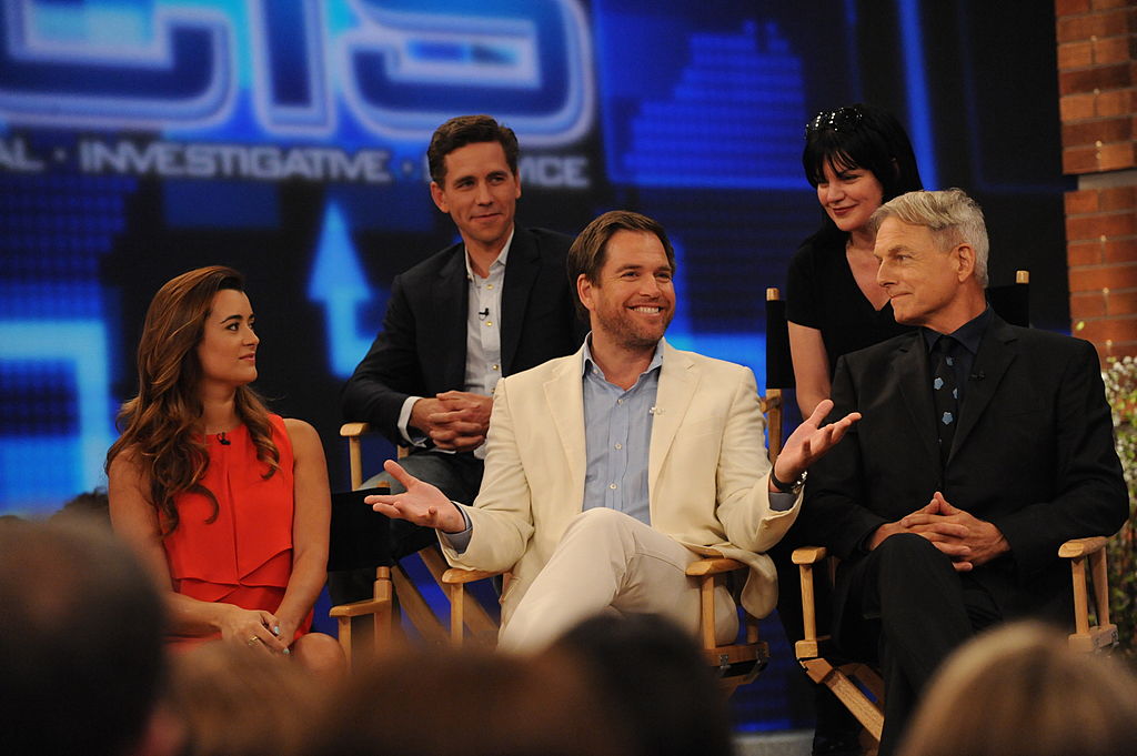 Michael Weatherly, Cote de Pablo, Pauley Perrette, Mark Harmon, and Brian Dietzen | Heather Wines/CBS via Getty Images