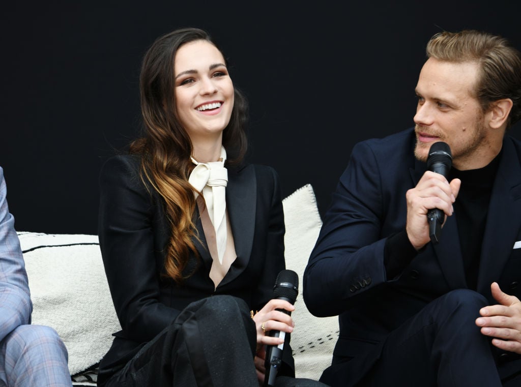 'Outlander' stars Sophie Skelton and Sam Heughan