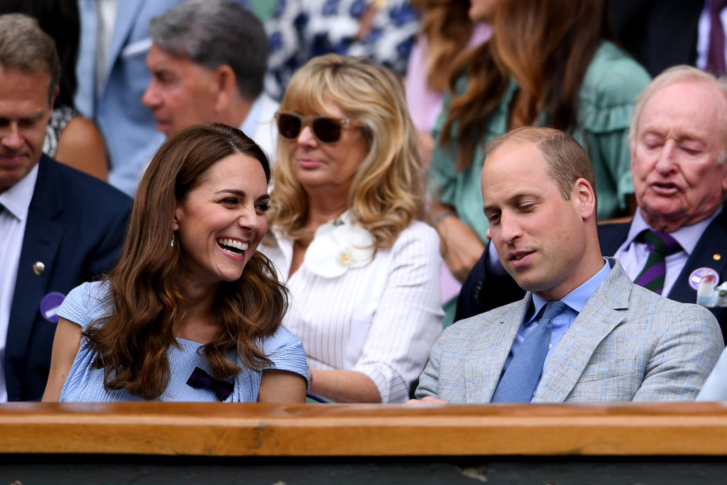Prince William and Kate Middleton at Wimbledon 2019