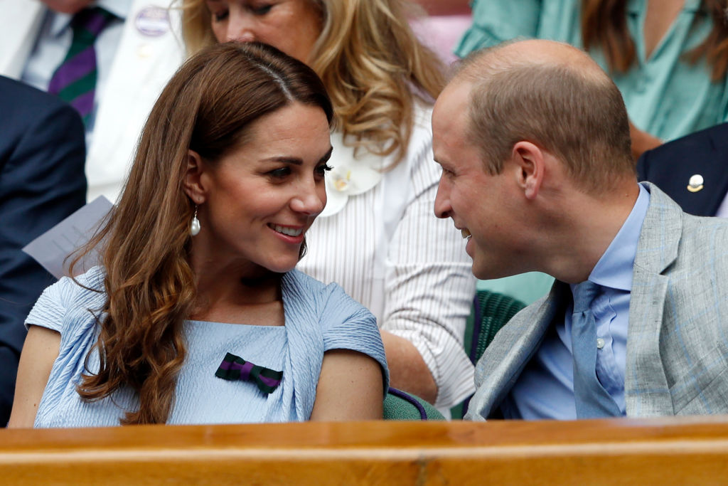 Prince William and Kate Middleton at Wimbledon 2019 body language after Rose Hanbury cheating rumor