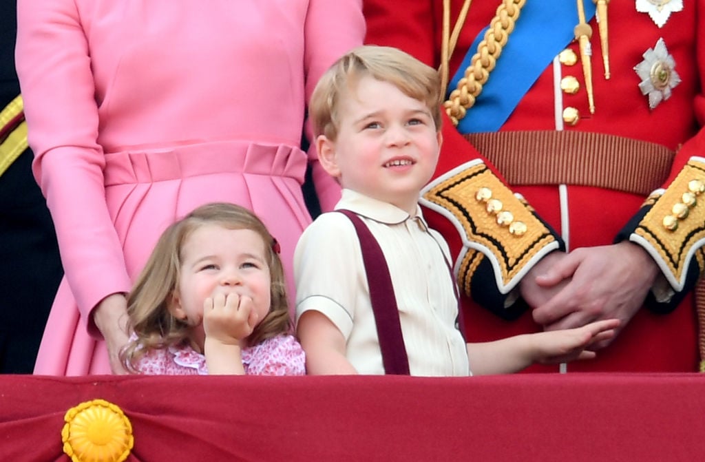 Princess Charlotte and Prince George